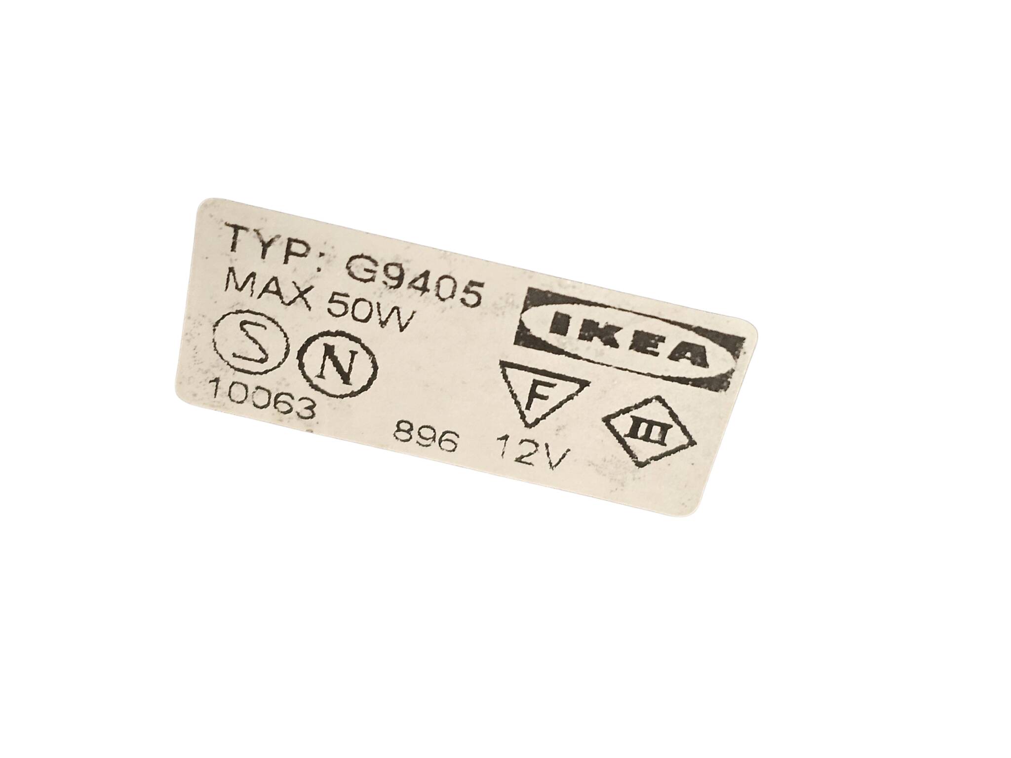 Ikea – designer Tord Björklund – Balalaïka – modèle G9405 – vernis transparent