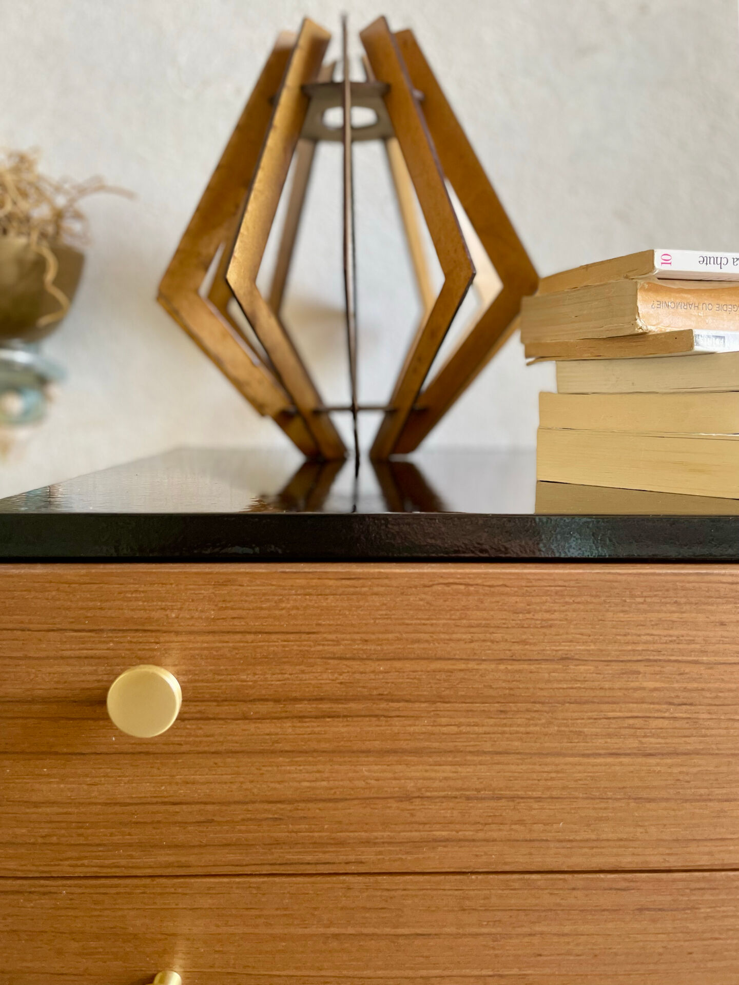 Petite Enfilade vintage scandinave bois – meuble TV / buffet années 60
