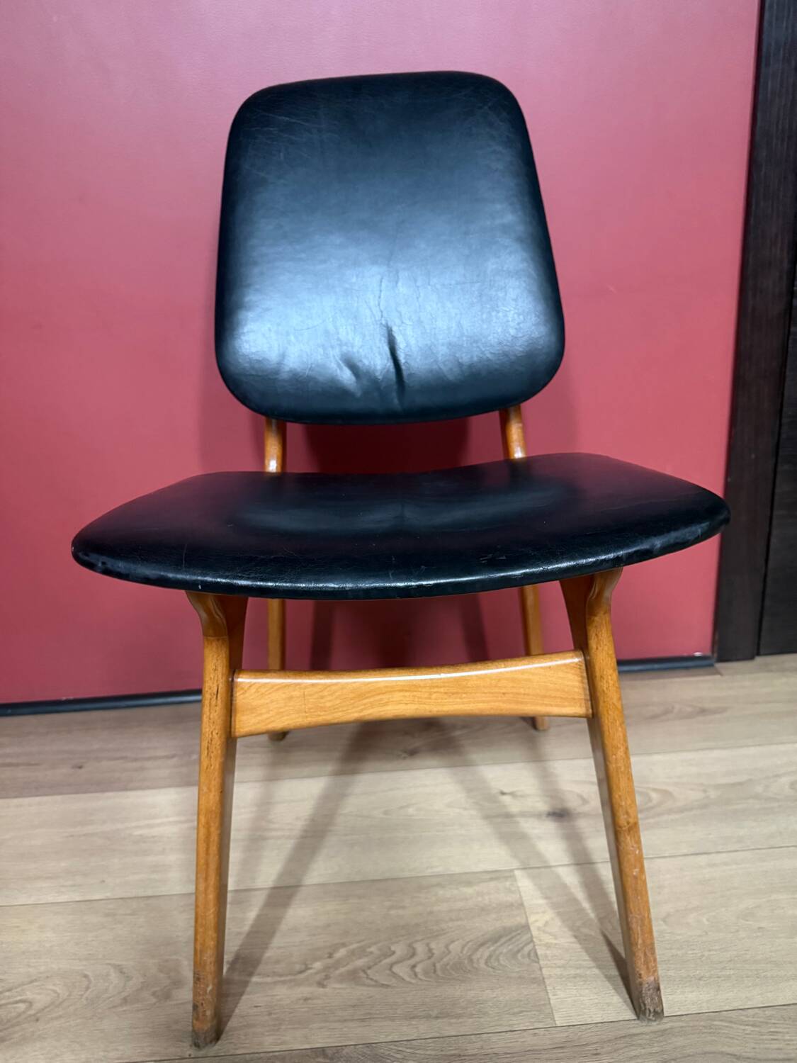 4 Art Deco chairs attributed to Selmersheim Paris, circa 1930.