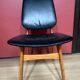 4 Art Deco chairs attributed to Selmersheim Paris, circa 1930.