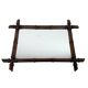 Vintage Faux Bamboo Mirror