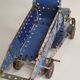 Meccano dump truck from the 50s, original parts, authentic patina, 30 cm