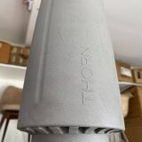 Suspension industrielle corps aluminium diffuseur méthacrylate vintage 70