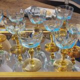 10 George Sand stemmed glasses