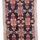 Moroccan vintage carpet Berber handmade 80cm x 165cm 1970s, 1C713