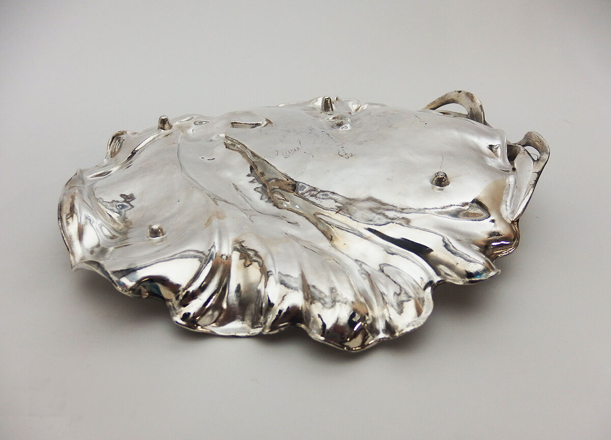 Art Nouveau card dish by WMF