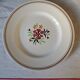 Suite de 8 assiettes plates peintes main