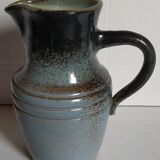 Pichet de potier en terre émaillée ancien