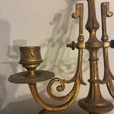 Pair of candelabra, 19th century candlesticks