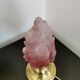 Art Deco table lamp "pink flame"