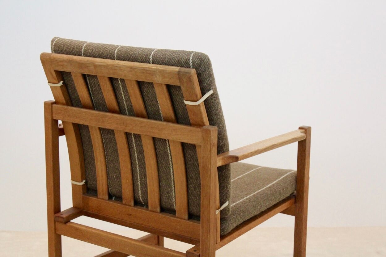 Fauteuil modèle 3233 par Børge Mogensen pour Stolefabric de Fredericia, Danemark 1960