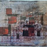 Tableau contemporain signé Serge Megaides