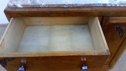 Commode avec miroir