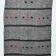 Tapis kilim turc gris et noir de style moderne du milieu du siècle, 190 x 306 cm