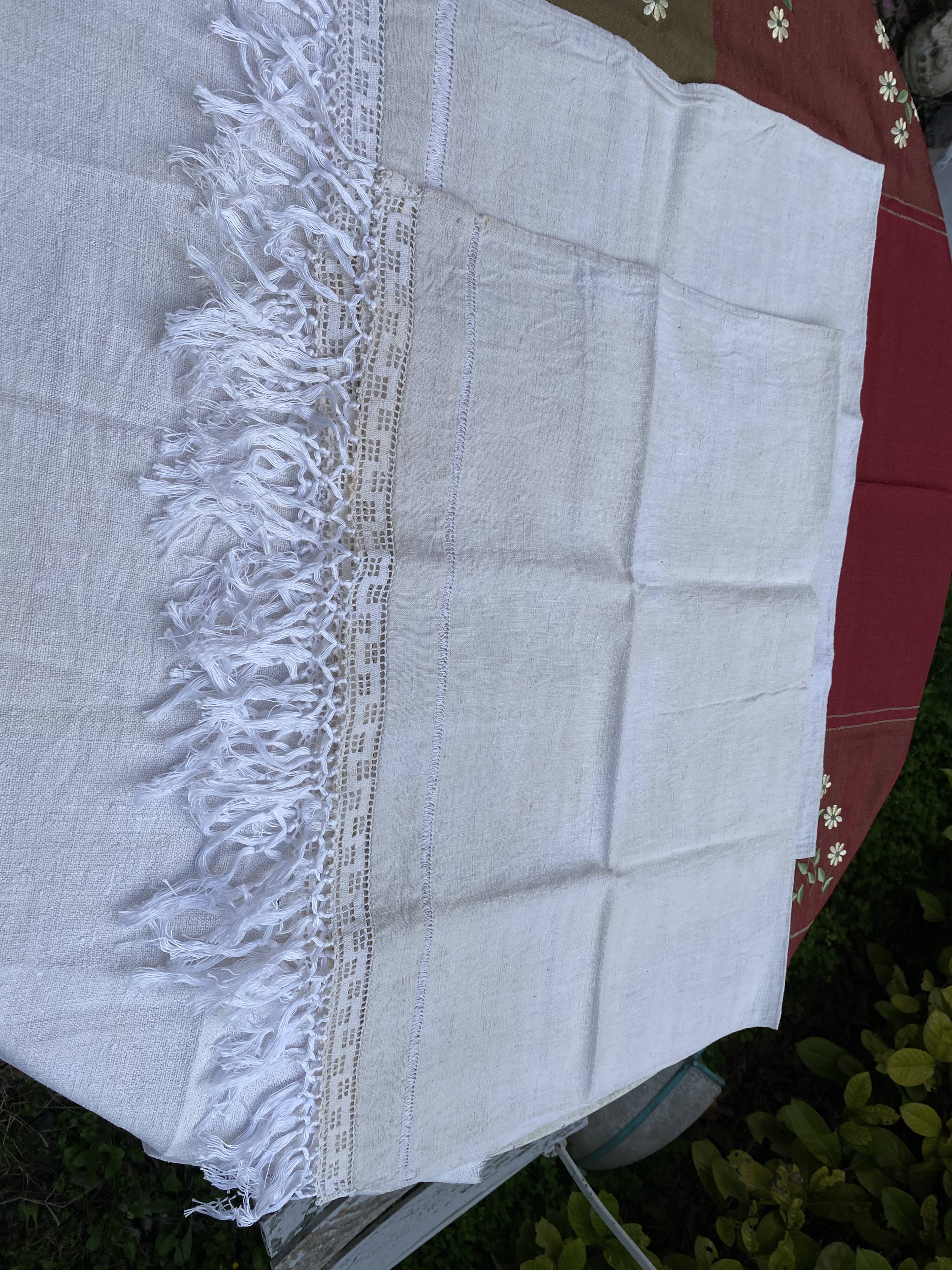 Lot of hemp towels