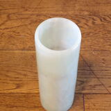 Onyx roll vase h=24cm