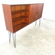 Mid-century teak highboard by Oswald Vermaercke, 1950s