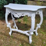 Painted wooden console