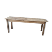 Long and narrow farmhouse table