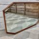 Miroir mural octagonal - 69x40cm