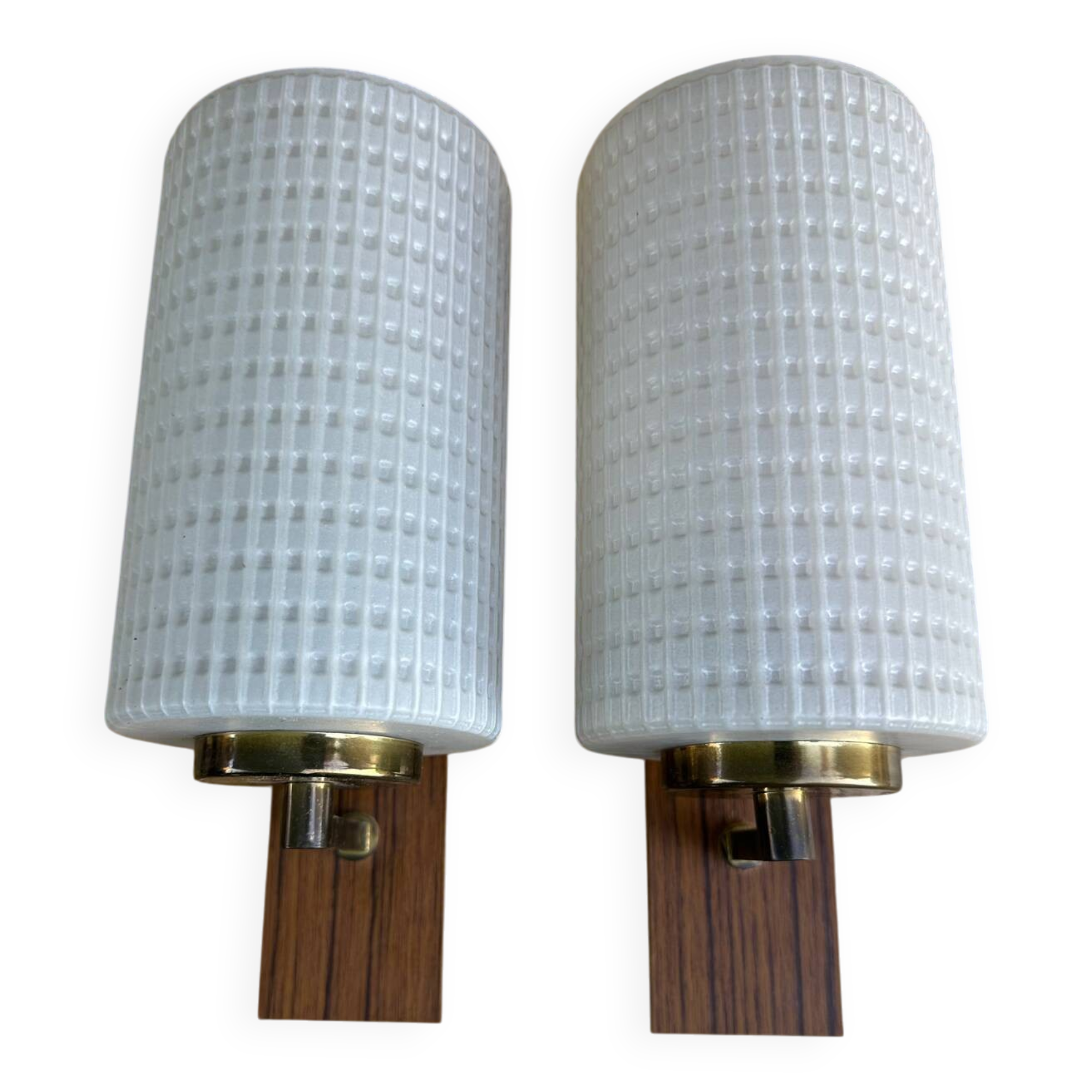 Pair of Scandinavian wall lights
