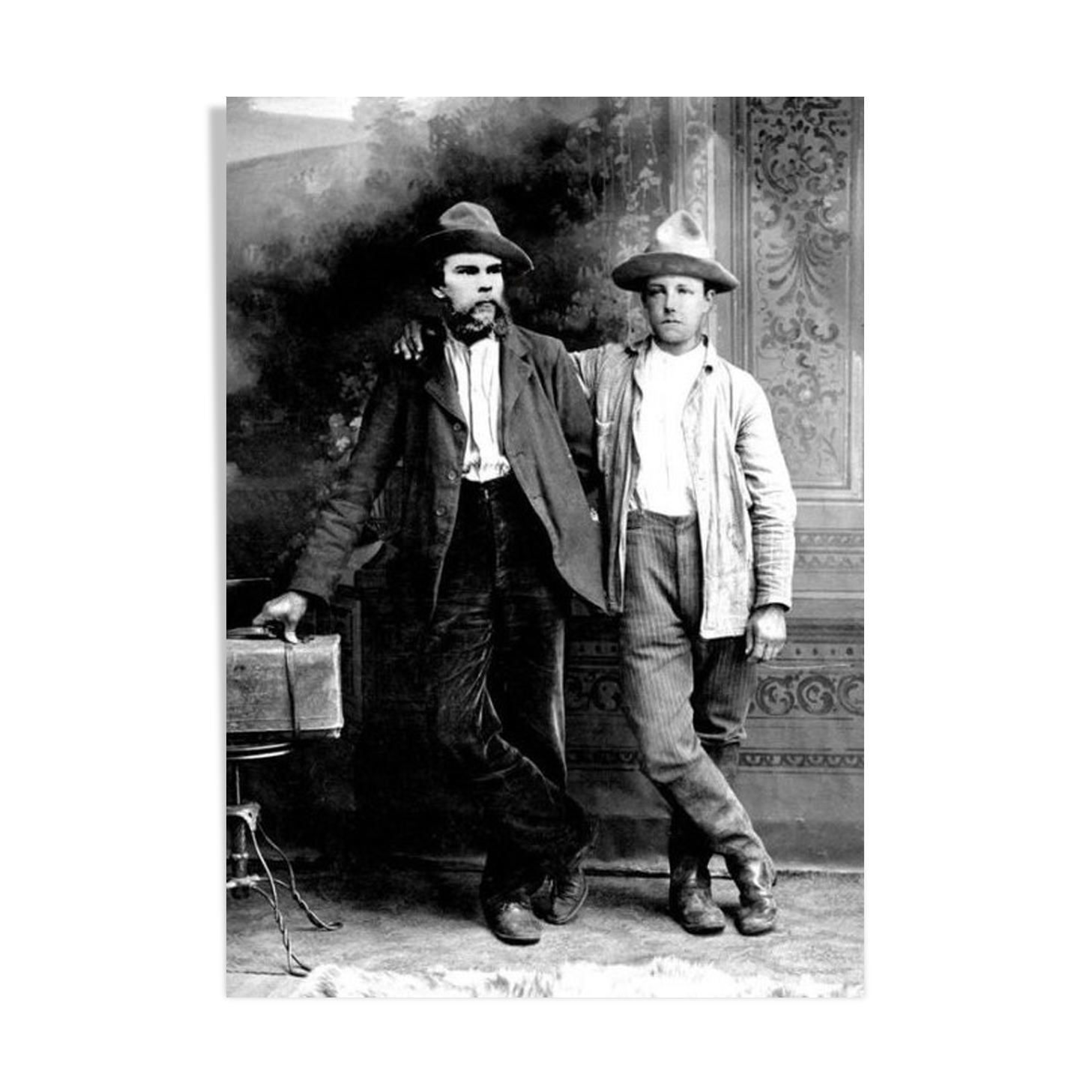 Photography, "Arthur Rimbaud and Paul Verlaine", Brussels, 1873