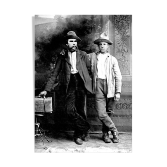 Photography, "Arthur Rimbaud and Paul Verlaine", Brussels, 1873