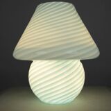 Mushroom lamp in Murano glass, Italy, 1970s