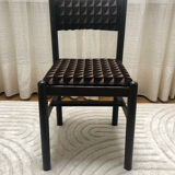 70's JF brown prestige wall chair