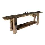 Old carpenter's workbench restored