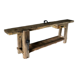 Old carpenter's workbench restored