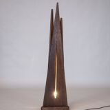 Sculptural Solid Wood Floor Lamp Post-Modern Light STRATA by Flowlight UK