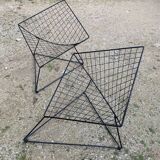 Pair of Oti Niels Gammelgaard armchairs from the 80s