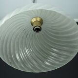 Barbini Murano Glass Pendant Lamp, Early 1980s