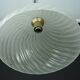 Barbini Murano Glass Pendant Lamp, Early 1980s