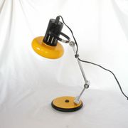 Articulated lamp in lacquered steel, Aluminor, France, 1980.