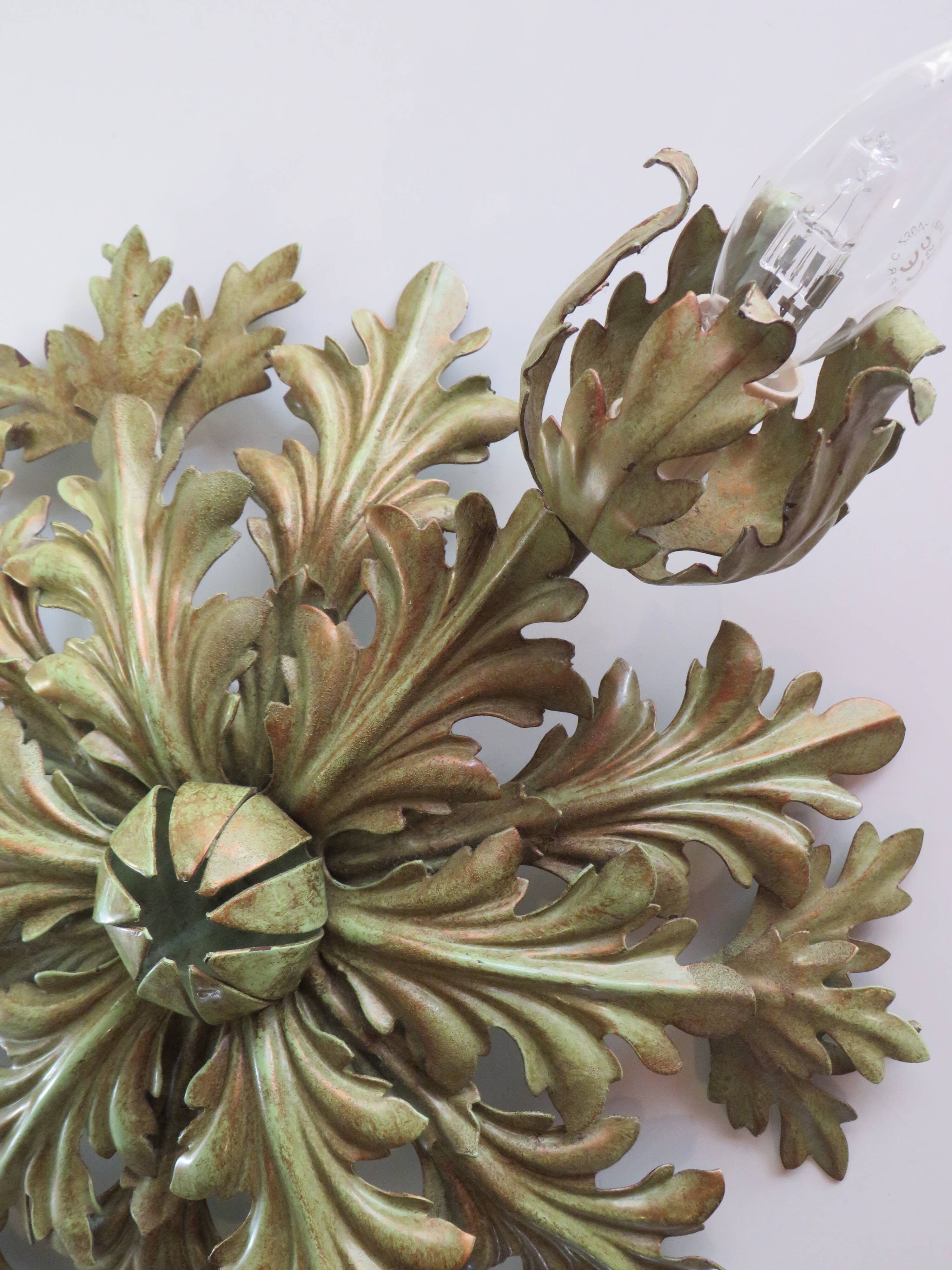 Ceiling lamp or vintage wall lamp from Banci Italy