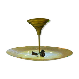 art deco pendant lamp or chandelier