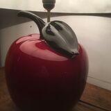 Lampe pomme en céramique