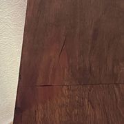 Wooden dessert table