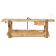 Antique wooden workshop workbench (74 x 210 x 47cm)