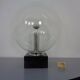 Large glass globe and marble table lamp from Erco, 1960s.