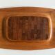 Plateau Dansk Design 1959 Jens Quistgaard teck massif