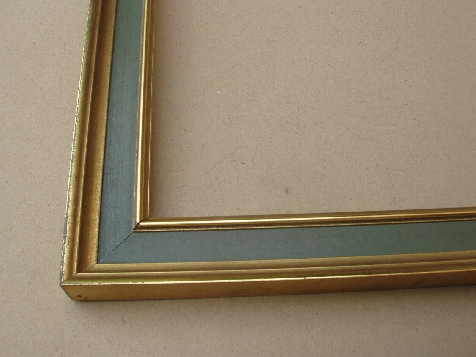 Empire green and gold frame foliage 56.7 x 44.6 cm