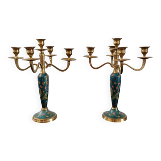 Paire de chandeliers