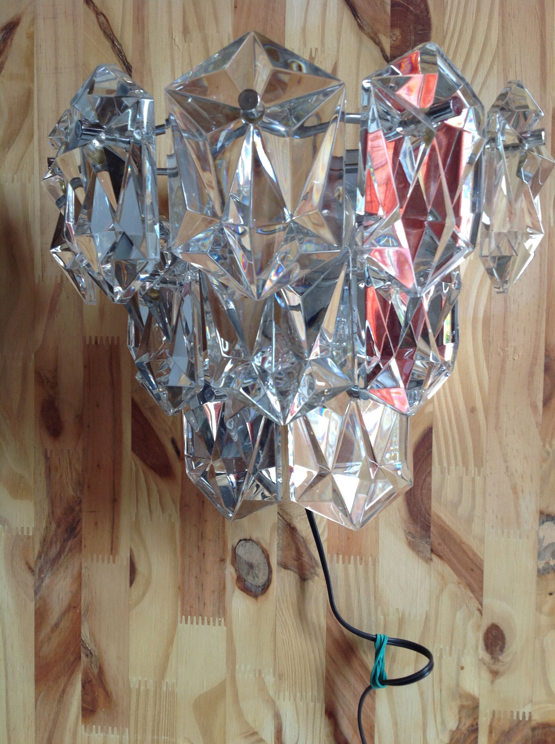 Vintage wall lamp Kinkeldey, 70s