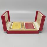 1970s Original Gorgeous Playing Cards Box by Cartier in Excellent condition