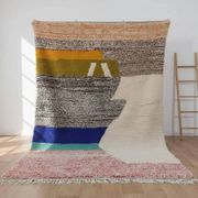 Berber carpet in natural wool 3x2 m
