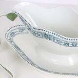 Sauceboat, Pasteur pattern, from the French manufacturer Moulin des Loups