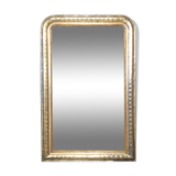 Gilded Louis Philippe mirror with decoration 120x77